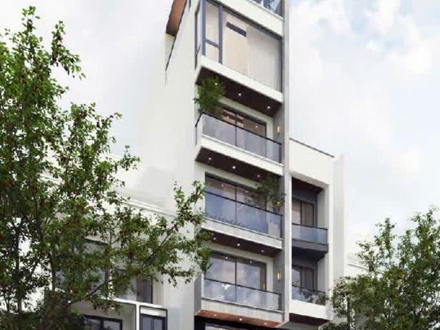 Bán nhà Ngọc Lâm 37m x 7T gara thang máy, vỉa hè, mới tinh. LH 0936123