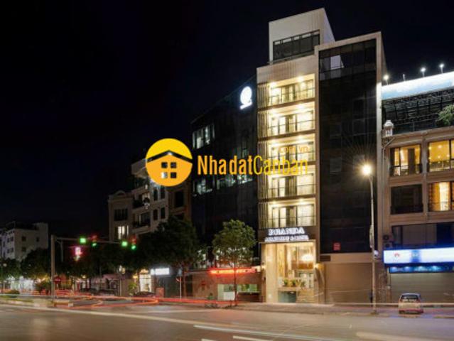 Bán nhà ngã 4 phố hồng tiến, vị trí siêu sầm uất, kinh doanh ngày đêm, 8 tầng, thang máy