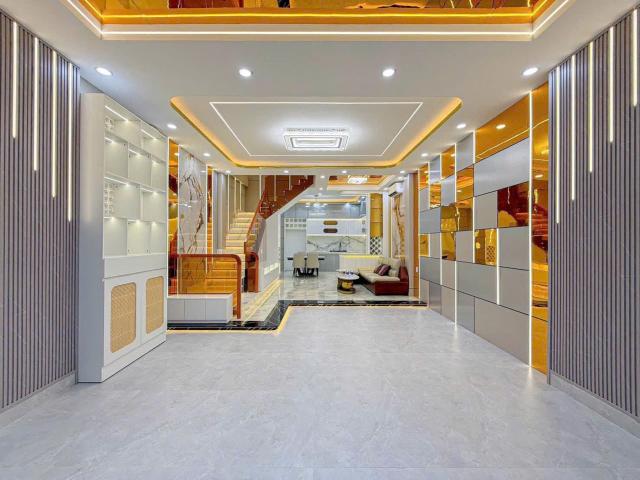 Bán nhà biệt thự MỚI trung tâm q7 Ngang 5 dài 12 3T CÓ 9 Đ