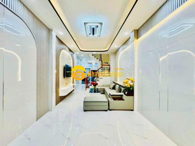 Bán nhà gò vấp phường an nhơn nguyễn thái sơn 3.5x16 trệt 2l sân thượng full nội thất hẻm hxh