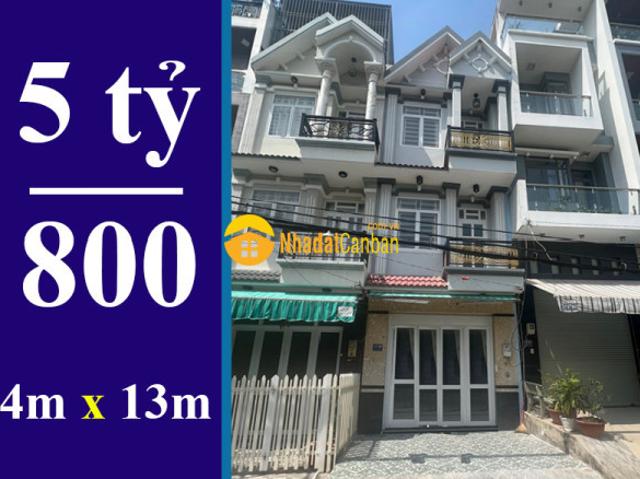 Bán nhà hẻm 1979 htp, tt. Nhà bè. dt 4 x 13m, 2 lầu, sân thượng. Giá 5 tỷ 800 tr