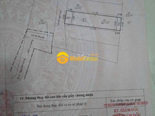 Bán nhà hẻm 1 trệt 1 lầu 212 nguyễn sĩ cố p15 q8