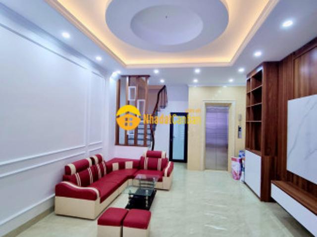 Bán nhà hồ đền lừ hoàng mai, 6 tầng thang máy full nội thất, ngõ thông, nhà mới