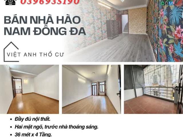 Bán nhà Hào Nam Đống Đa, Hai Mặt Ngõ, Nội Thất Xịn, 36mx4T, Giá: 7,39 Tỷ, Lh: 0396935