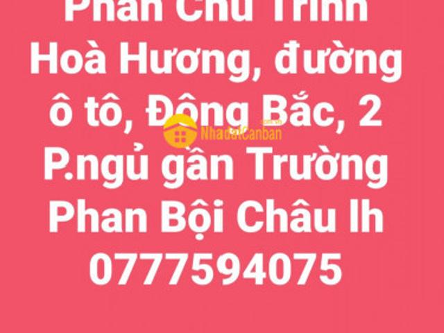 Bán nhà hòa hương tam kỳ gần trường phan bội châu