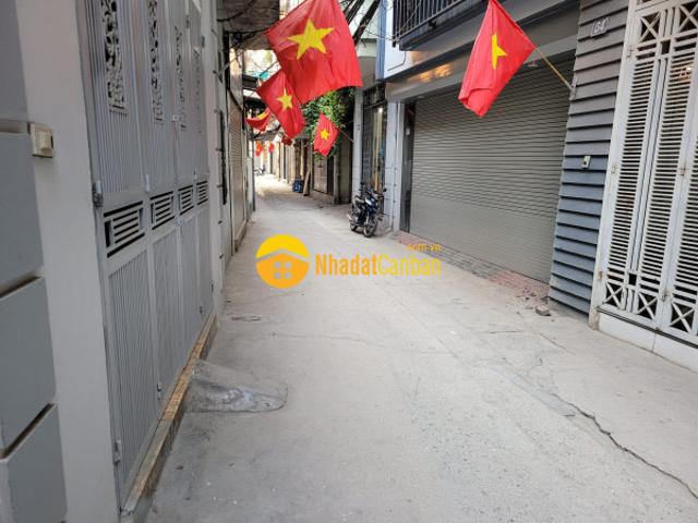 Bán nhà lạc nghiệp 67m2mt 5m, ngõ thông gần hồ 5,3 tỷ
