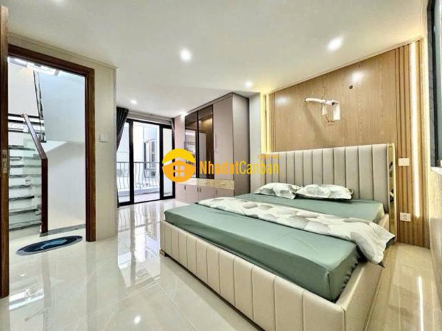 Bán nhà lê quang định, 43m², 4 tầng, hẻm rộng sát mt, kd homestay 30trtháng, 7.1 tỷ tl