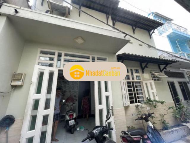 Bán nhà đẹp nở hậu dt 5 9x8m phường 3 hẻm thông 2m