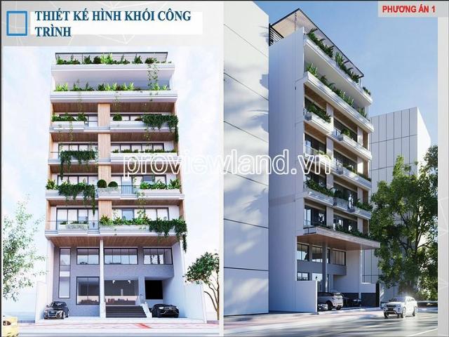 Bán Nhà phố mặt tiền Hồ Xuân Hương Quận 3, diện tích 14x22m, DX 1 hầm + 8 tầng