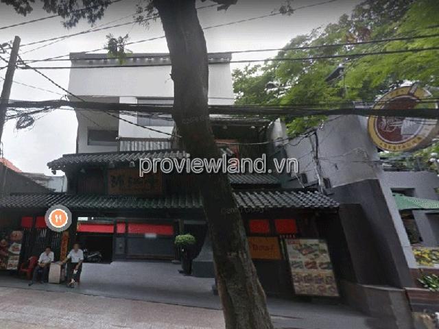 Bán nhà phố mặt tiền Trần Quốc Thảo Quận 3 có DT đất 543m2 có 2 lầu