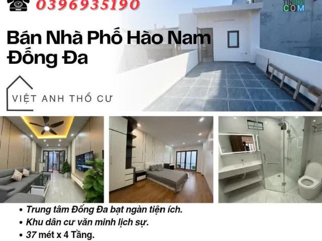 Bán nhà phố Hào Nam_30 Mét Ra Mặt Phố_Nhà Đẹp Ở Ngay_37mx4T_Giá: 7.35 Tỷ_Lh: 0396935