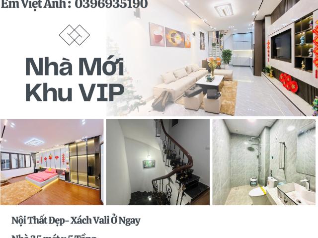 Bán nhà Phố Hào Nam, Gần Mặt Phố, Nhà Xây Mới, 35mx5T, Giá: 8,3 Tỷ, Lh: 0396935