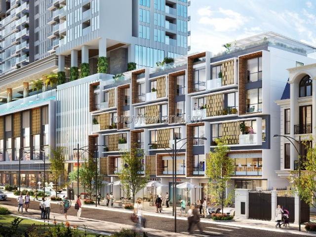 Bán nhà phố liền kề shophouse Q2 Thảo Điền, 1 trệt 4 lầu 1 sân thượng, 138m2