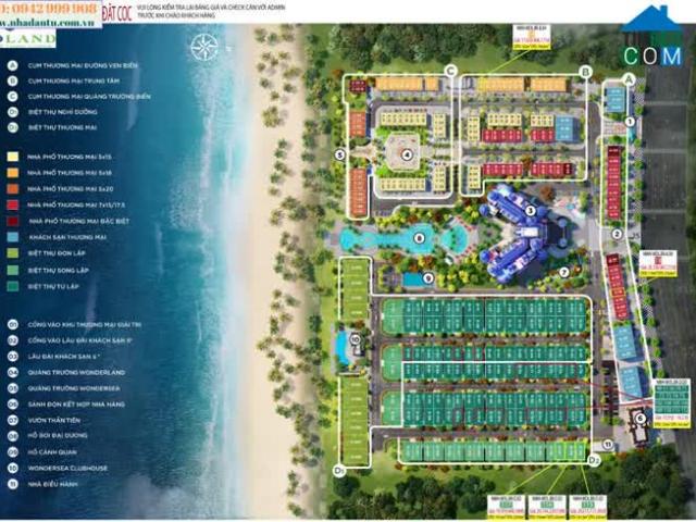 Bán Nhà phố thương mại Shophouse Wonderland Hồ tràm