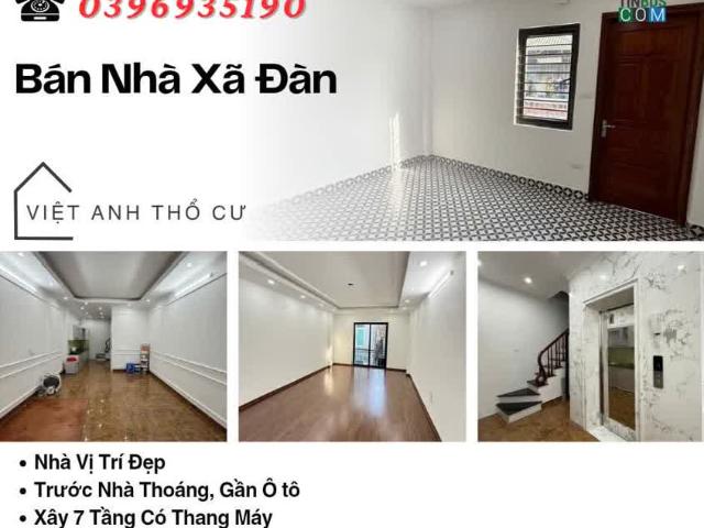 Bán nhà Phố Xã Đàn, 7 Tầng, Gần Ô Tô, Trước Nhà Thoáng, Giá: 13.6 Tỷ, Lh: 0396935