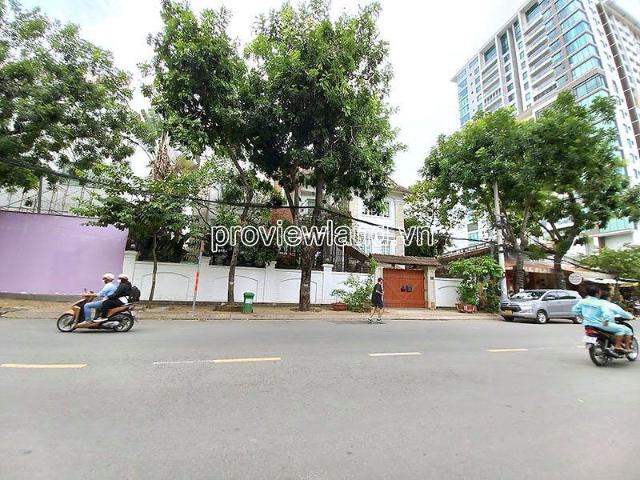 Bán nhà đất Thảo Điền, khu biệt thự 215 Nguyễn Văn Hưởng, 211m2 đất, ngang 10m