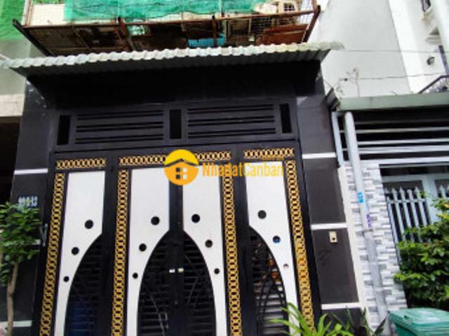 Bán nhà thới an quận 12, 76m2, 4 tầng, hẻm nhựa, xe hơi vô nhà, chỉ 5 tỷ