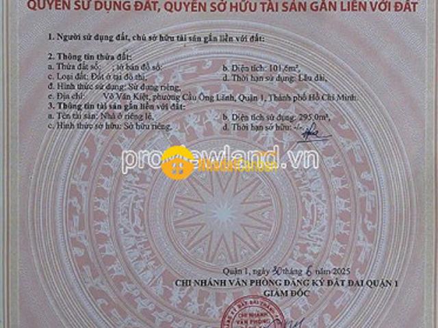 Bán nhà võ văn kiệt q1, 2 mặt tiền, 102 m², 5 lầu sân thượng, giá 31 tỷ