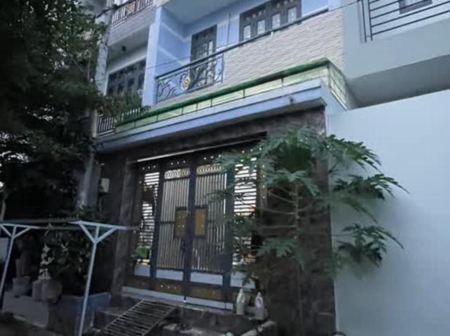 Bán nhà 2 mặt tiền hẻm xe hơi thông 2581 Huỳnh Tấn Phát Nhà Bè, 3 tầng 85m2, 6,2 tỷ