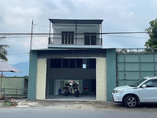Bán nhà 4 tầng mặt tiền ql1A và bám sông suôi dầu Suối Cát Cam Lâm Tỉnh Khánh Hòa Dt