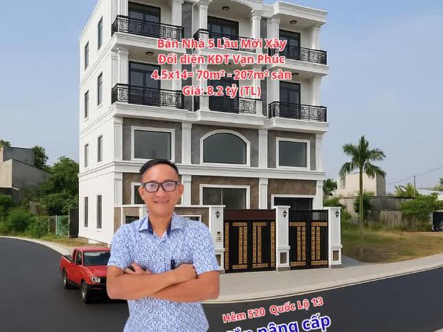 Bán Nhà 5 Lầu Mới Xây Ngay Vạn Phúc Hẻm 520 Quốc Lộ 13 Hiệp Bình Phước TP Thủ Đức