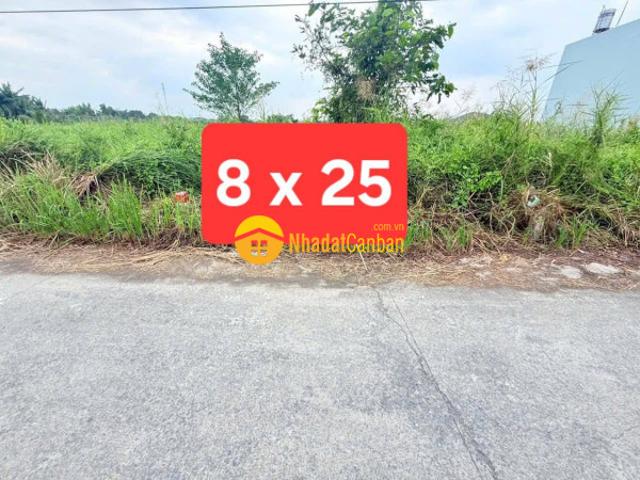Bán nhanh 200m2 thổ cư, phước lợi, bến lức, 2 tỷ 100 triệu, shr
