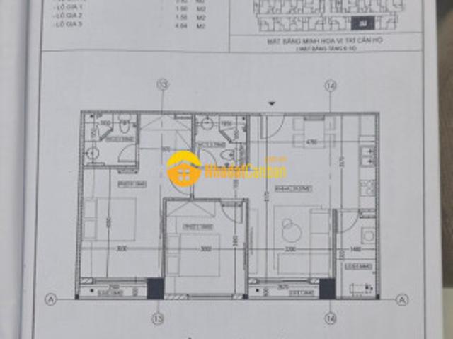Bán nhanh 2 căn chung cư ct3 vĩnh điềm trung tòa a view công viên