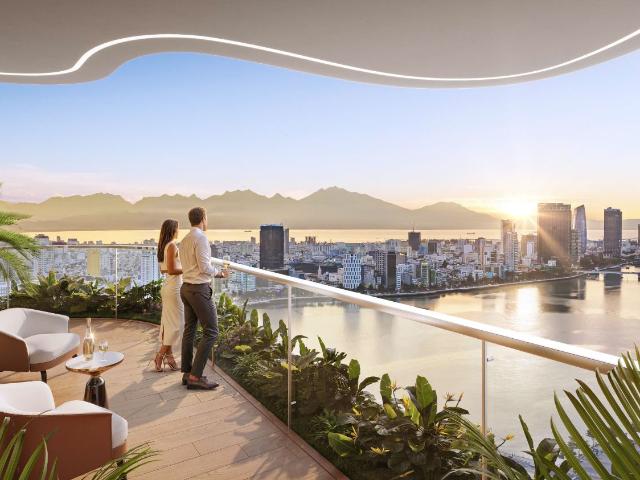 Bán nhanh căn 2 phòng ngủ tại The Legend. 86 m2 View cầu sông Hàn KHÔNG BỊ CHẮN, view biển giá từ 12 tỷ, tầng 17 Hương Rebecca 0903 407 925