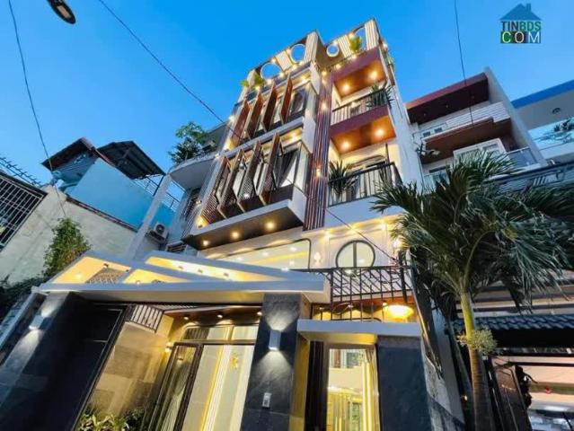 Bán nhanh biệt thự phố cực đẹp ngang 6.5m, hẻm 7m thông, nội thất cao cấp P. 12, GV