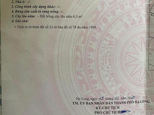 Bán Nhanh Lô Đất Mặt Đường Chính Kinh Doanh Phường Giếng Đáy TP Hạ Long, Quảng Ninh