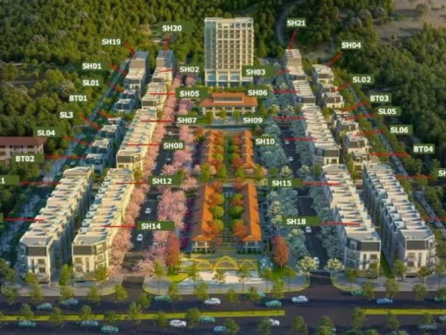 Bán ShopHouse, Biệt Thự trung tâm khu du lịch quốc gia Mộc Châu