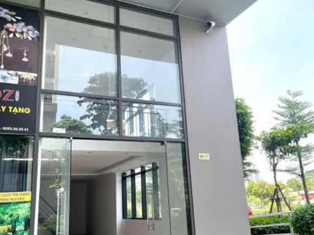 Bán shophouse chân đế lô góc 2 mặt tiền sảnh cư dân tại IEC Tứ Hiệp. Vị trí đẹp KD tốt