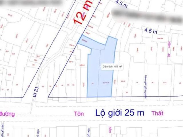 Bán Siêu Phẩm Mặt Tiền Đ. Tôn Thất Thuyết, Quận 4 Ngang Siêu Khủng 13m*26m Giang: 0901611