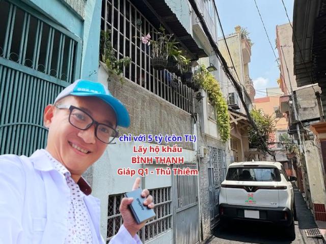 Bán Đất Tặng Nhà Trệt Lầu 1/Sẹc Ngô Tất Tố Phường 22 Bình Thạnh