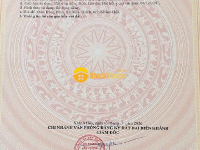 Bán đất diên toàn mặt đường huỳnh thúc kháng phù hợp kinh doanh sát bên võ nguyên giáp