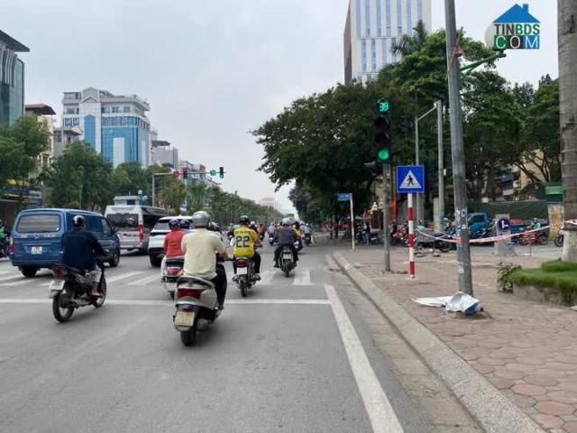 Bán đất mặt phố Trần Hữu Dực Mỹ Đình 1 Hà Nội chi nhỉnh 140 triêu/m2