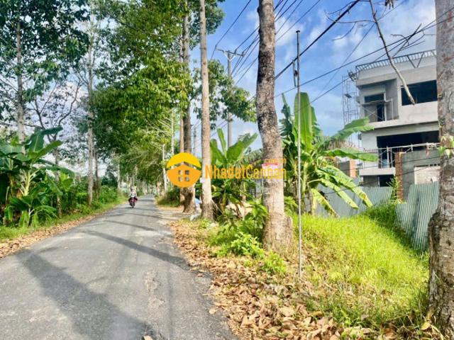 Bán đất mặt tiền lộ cái chanh diện tích 1.306,2m², có 160m2 thổ cư, ngã sáu, tp cần thơ