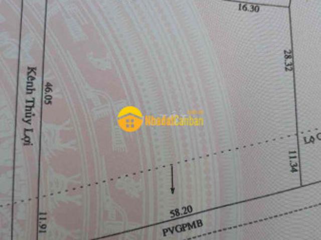 Bán đất mặt tiền quốc lộ 1a xã thạnh phú, mỹ xuyên, sóc trăng