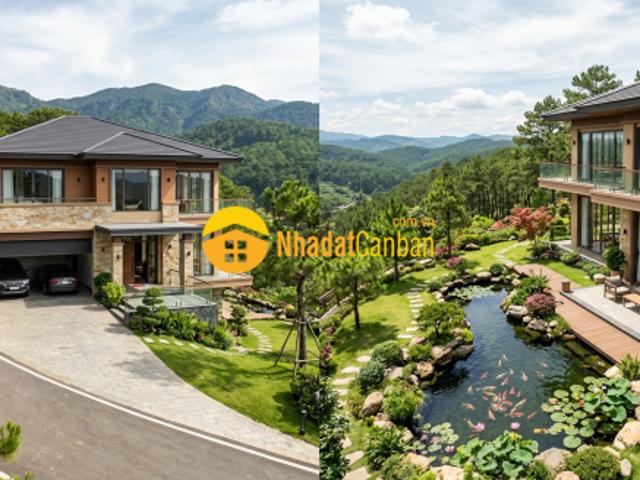 Bán đất phường 4 đà lạt đất xây biệt thự 2 mặt tiền xinh đẹp giá tốt ạ