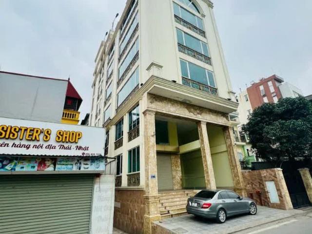 Bán tòa nhà triệu đô Ngọc Thụy, 234m2, 8 tầng, MT8.6m, con phố kinh doanh bậc nhất Ngọc Thụy