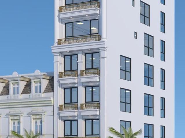 Bán tòa nhà Văn Phòng 8 tầng mặt phố Lê Thanh Nghị Dt 117m2 Mt 6m. Giá 69 tỷ