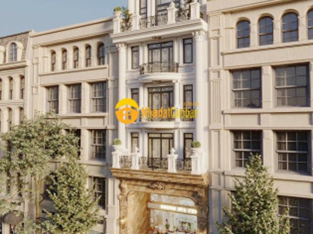 Bán tòa nhà văn phòng 9 tầng mặt phố bach mai dt 280m2 mt 7.6m. Giá 200 tỷ