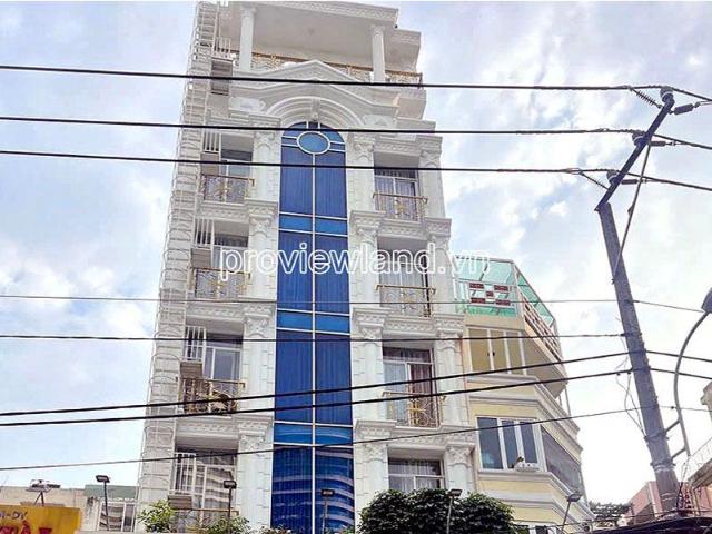 Bán toà nhà văn phòng mặt tiền Ngô Tất Tố, DTSD 484m2, 7 tầng, gồm 16 phòng