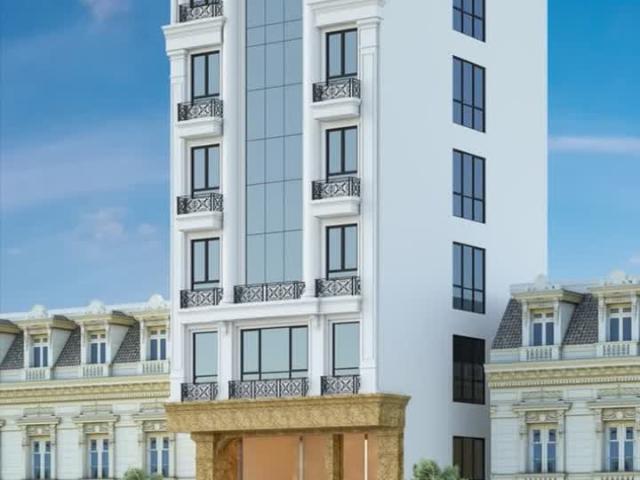 Bán tòa nhà VP 8 tầng mặt vườn hoa Tôn Thất Thuyết Dt 146m2 Mt 7.8m. Giá 74 tỷ