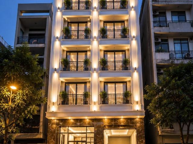 Bán tòa apartment nguyễn khang cầu giấy 30 phòng full nội thất dòng tiền 170 triệu/tháng 103m² 7 tầng mt 5.5M 30,5 TỶ
