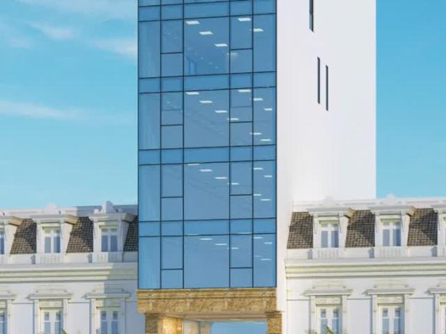 Bán tòa Văn Phòng 9 tầng mặt Phố Kim Giang DT 160m2, Mt 7m nở hậu, Giá 75 tỷ