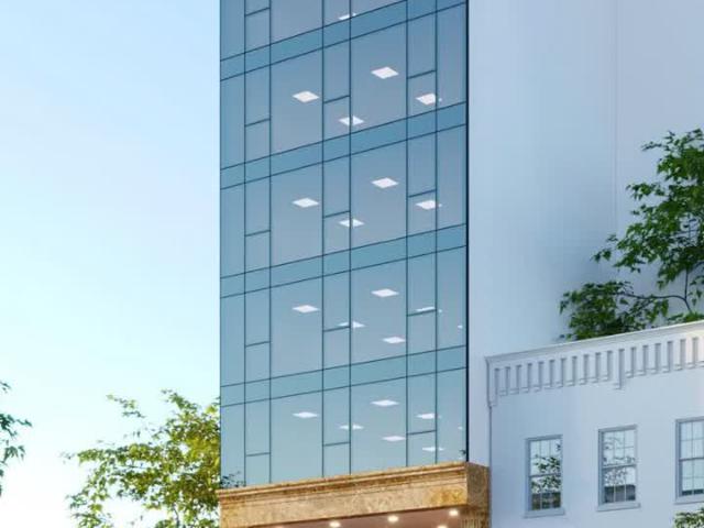 Bán tòa Văn Phòng 9 tầng MP Lê Trọng Tấn DT 135m2, Mt 7,5m. Vị Trí 2 mặt thoáng, Giá 95 tỷ