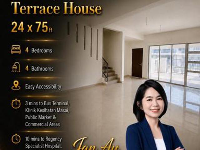 Bandar Alam Masai Johor Double Storey Terrace House For Sales
