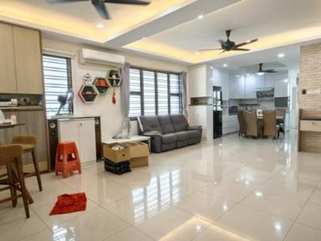 bandar dato onn double storey fully furniture guard gated