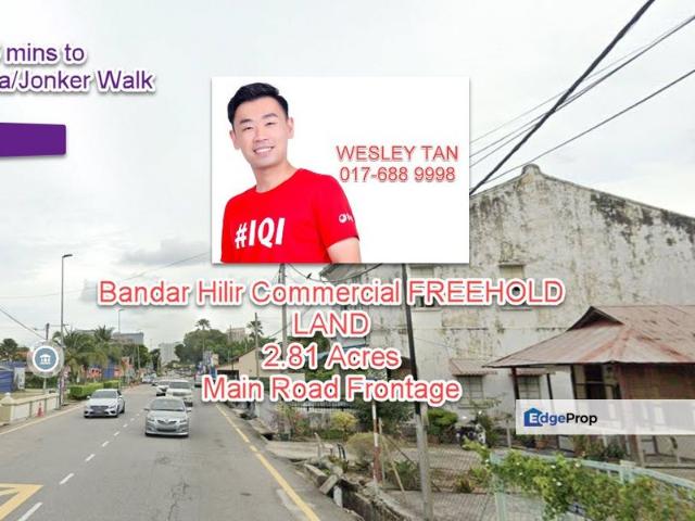Bandar Hilir Commercial Land Facing Main Road